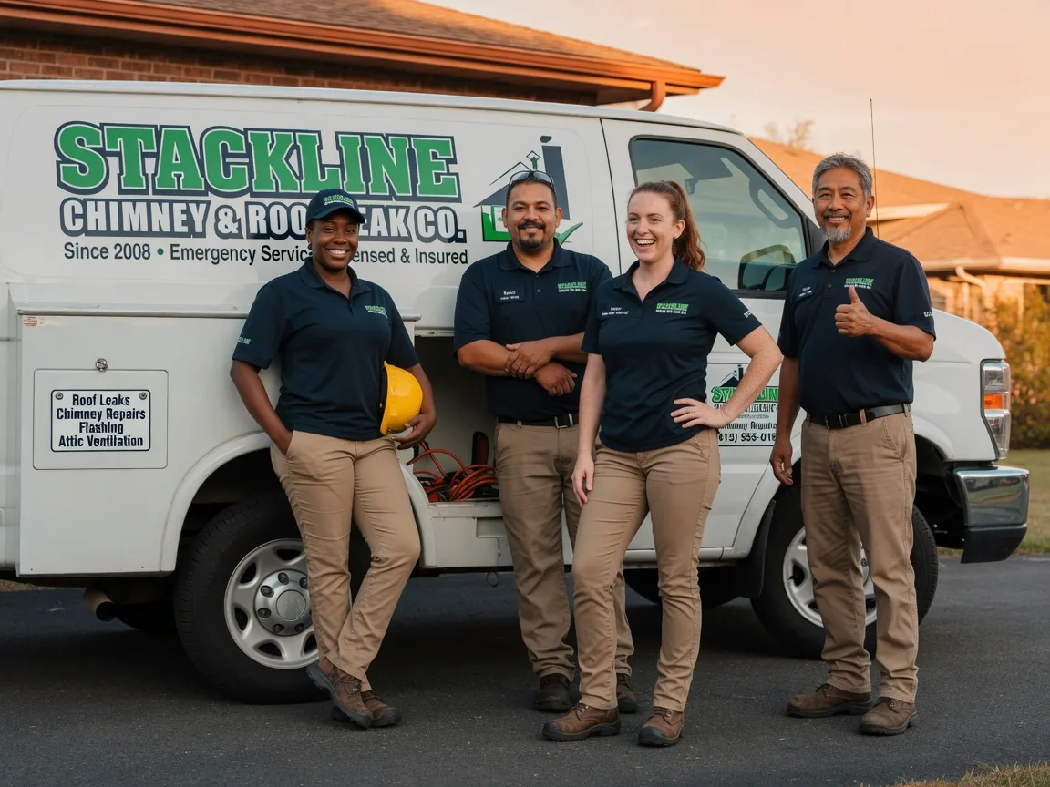 Chimney flashing repair company in Baxter Springs, KS